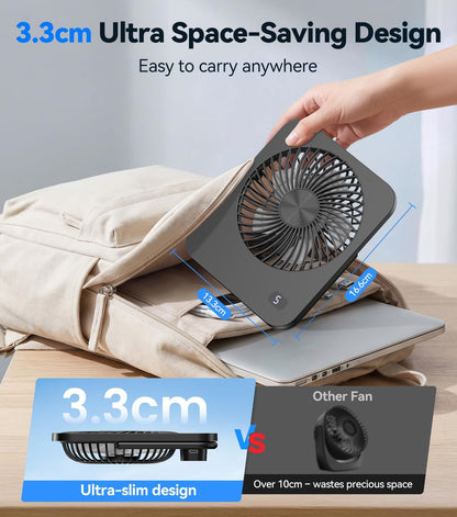 Portable USB Desk Fan for Every Need